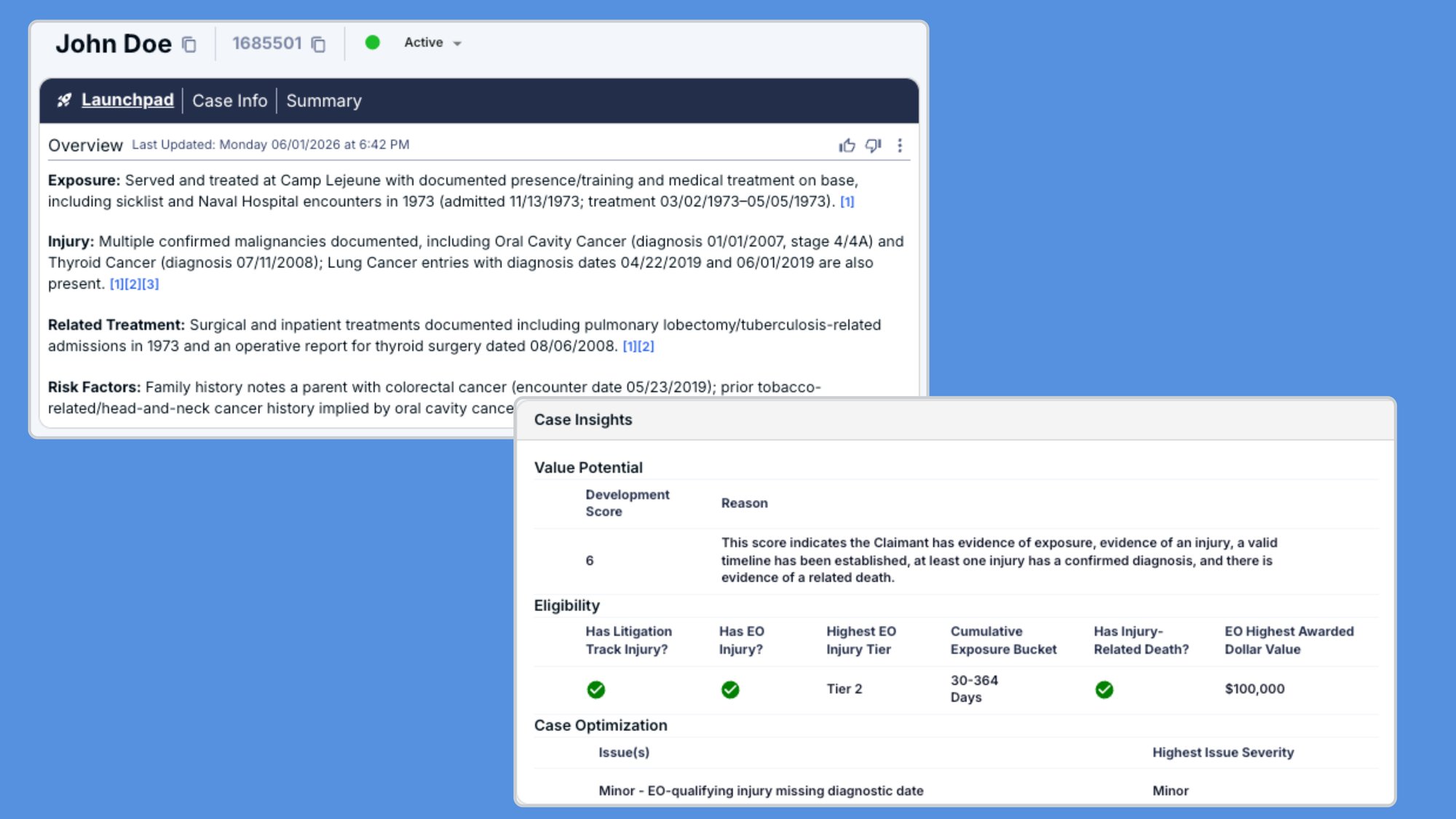 CLJ Launchpad and Insight