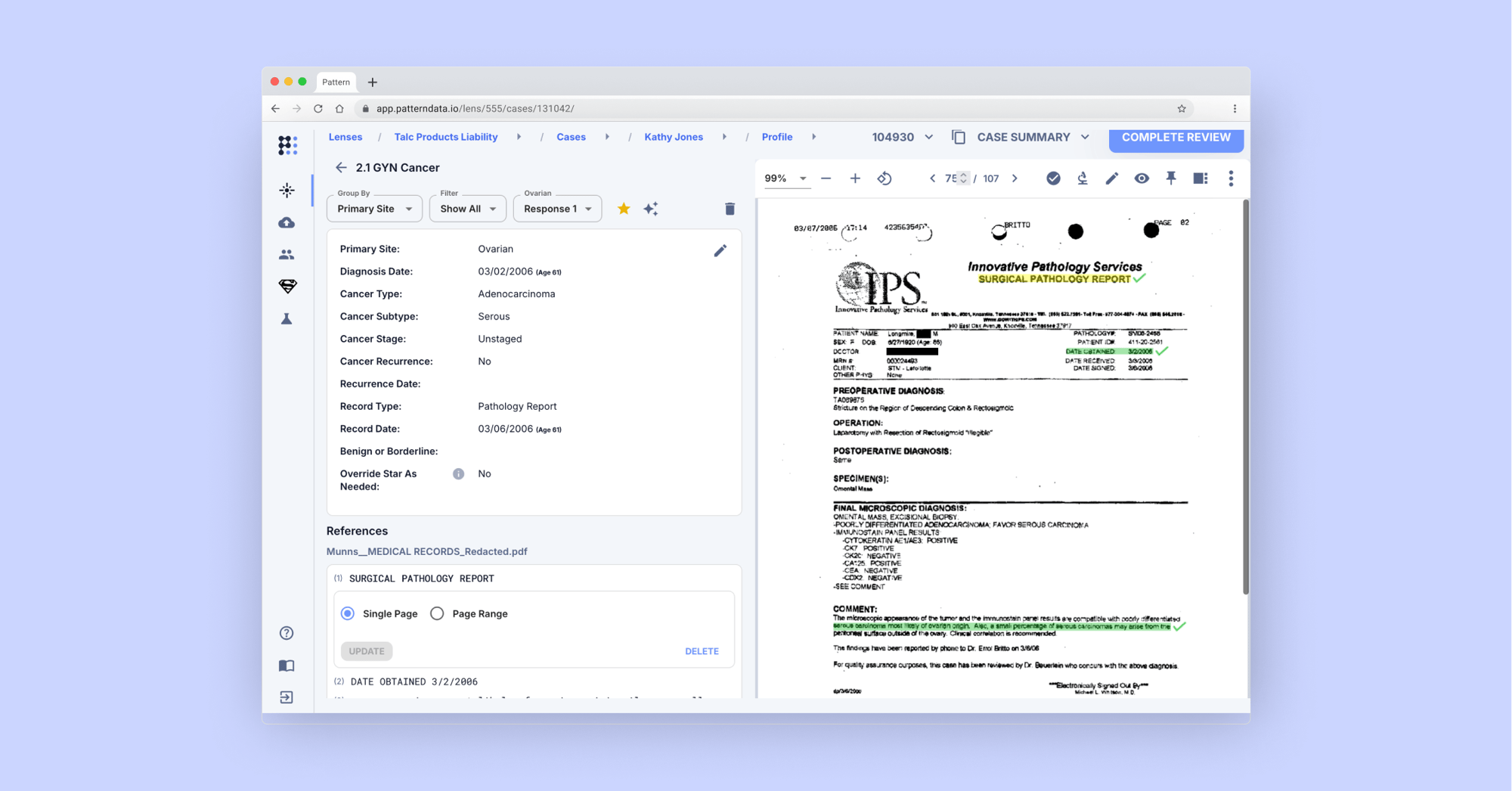 Bookmark reference pages