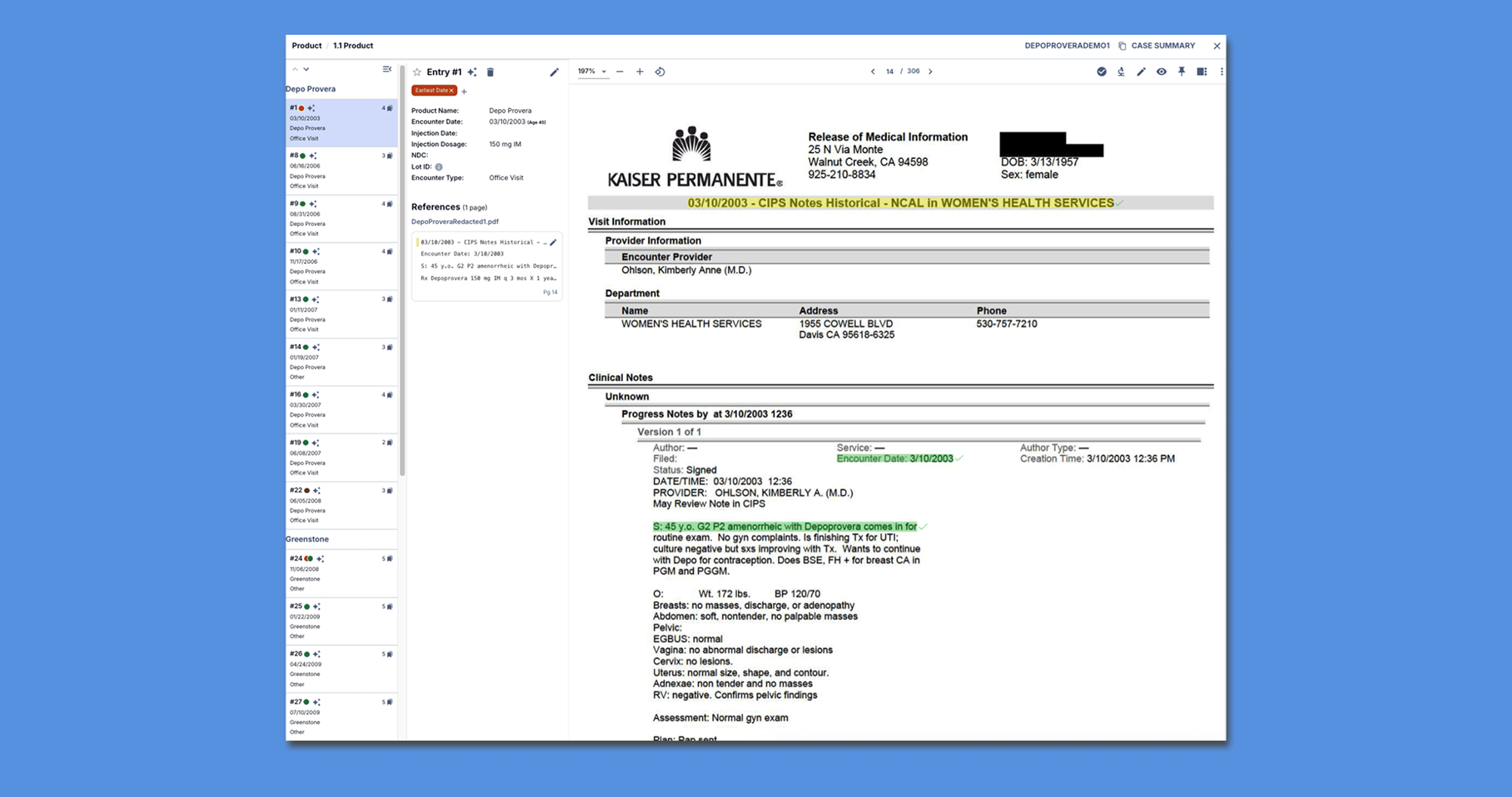 Bookmark reference pages