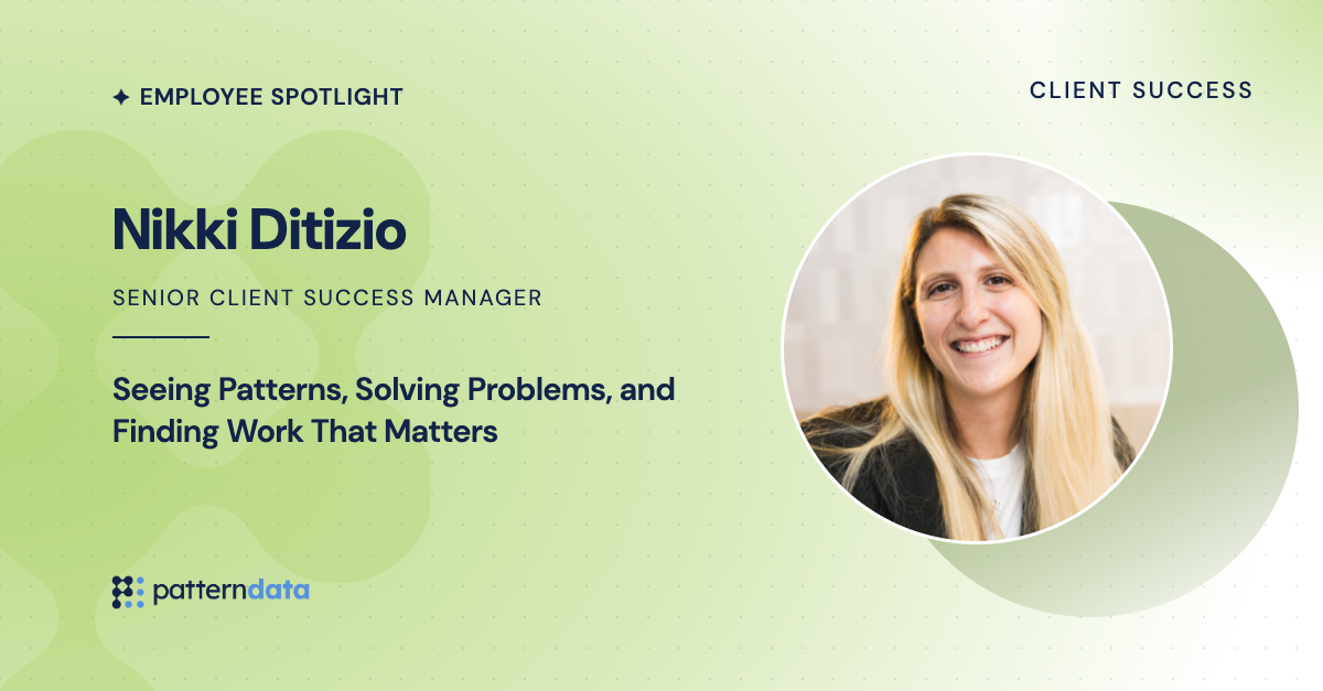 Headshot of Nikki Ditizio, Senior Client Success Manager at Pattern Data