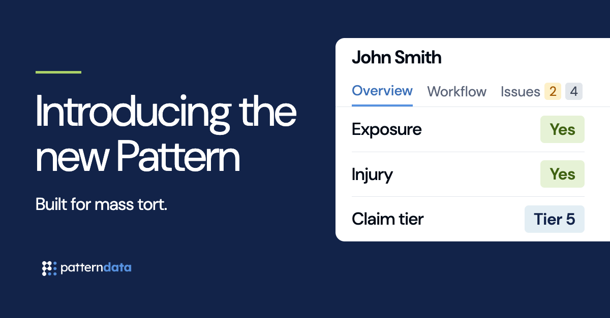 The new Pattern: every case now tells you what it needs next